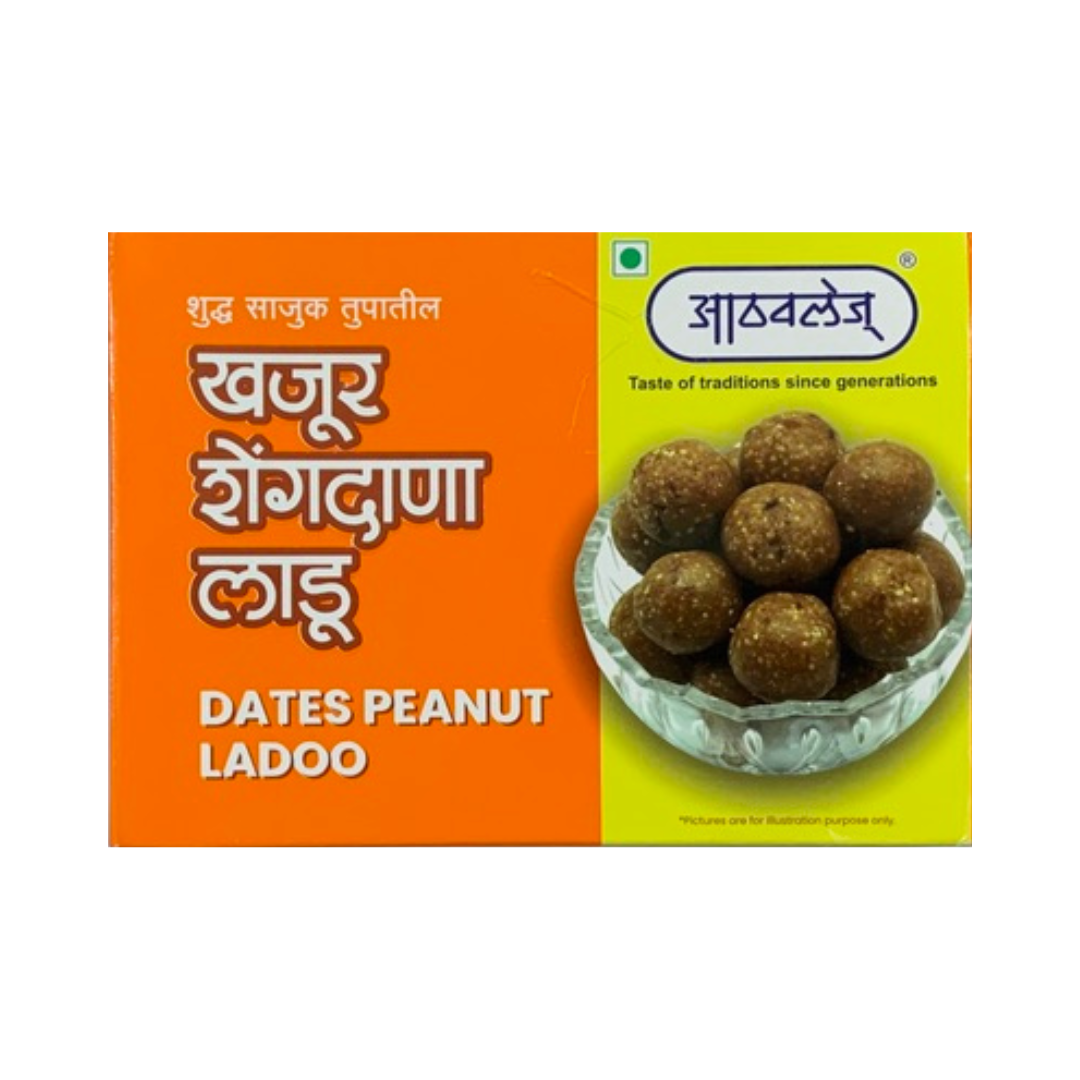 Athavales Dates Peanut Khajur Shengdana Ladoo 