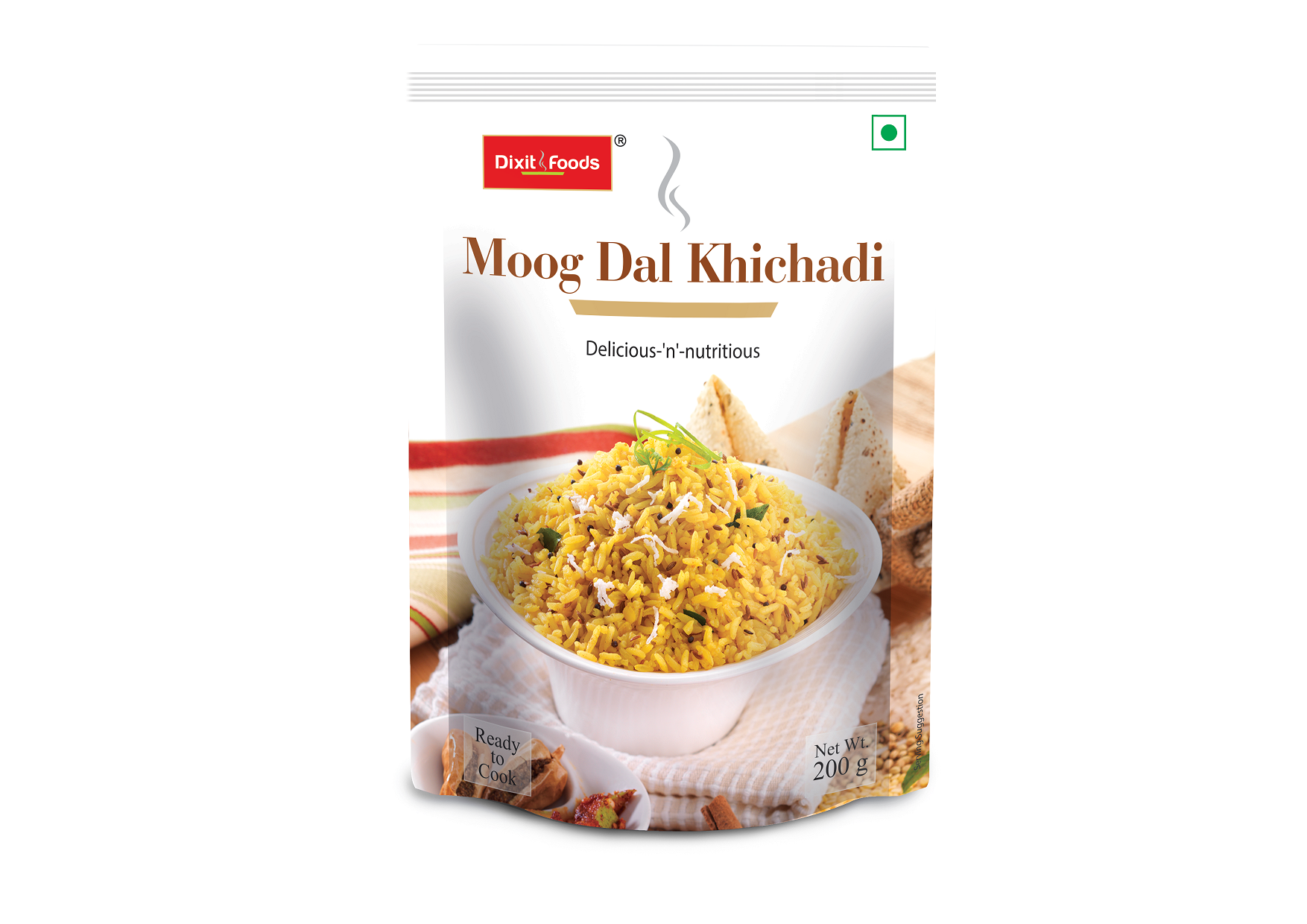 Dixit Foods Instant Moong Dal Khichdi